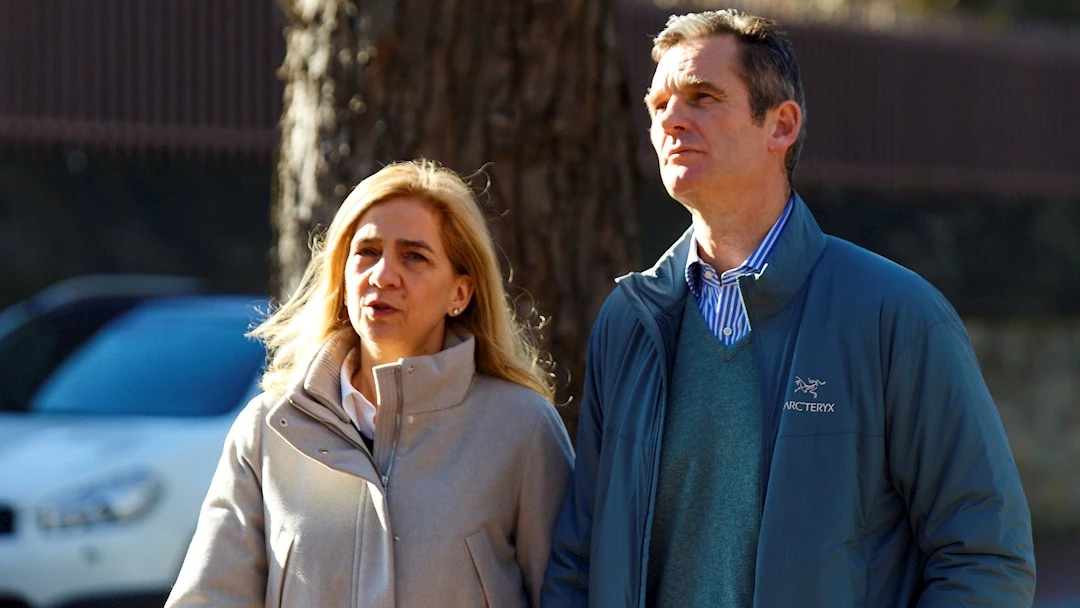I&ntilde;aki Urdangarin y la infanta Cristina