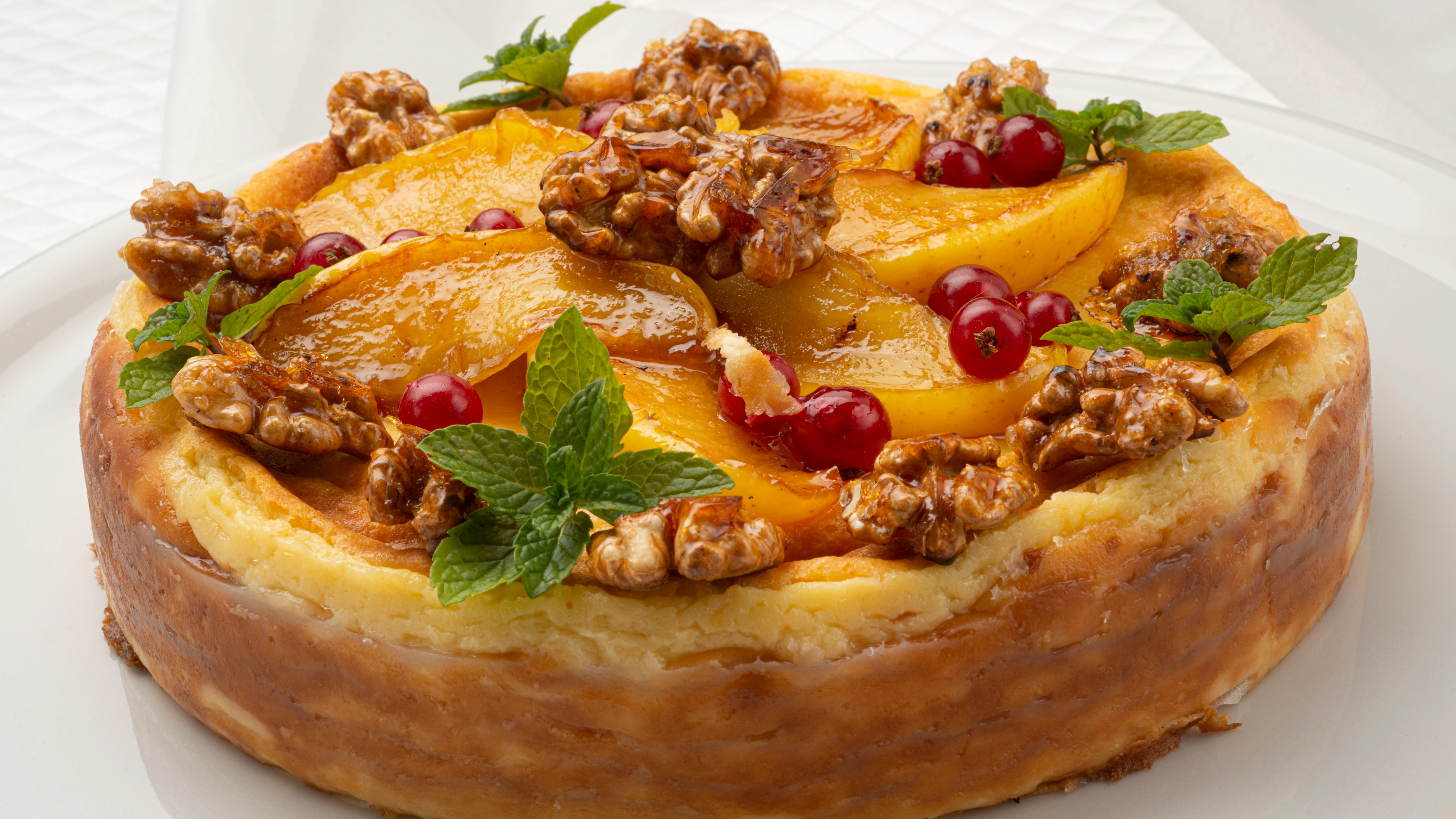 De Eva Arguiñano: tarta de cuajada con manzana y nueces De Eva Arguiñano: tarta de cuajada con manzana y nueces