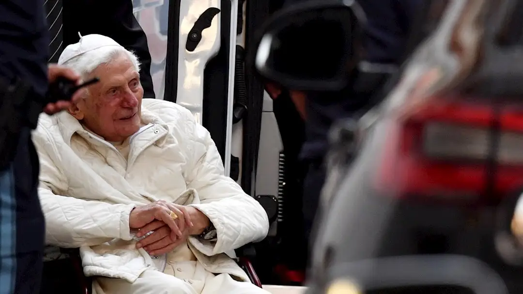 El papa emérito Benedict XVI, en una imagen tomada en junio de 2020 en Alemania. El papa emérito Benedict XVI, en una imagen tomada en junio de 2020 en Alemania.