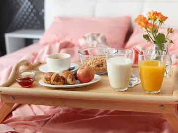 Desayuno en la cama Desayuno en la cama