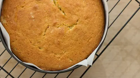 Bizcocho salido del horno Bizcocho salido del horno