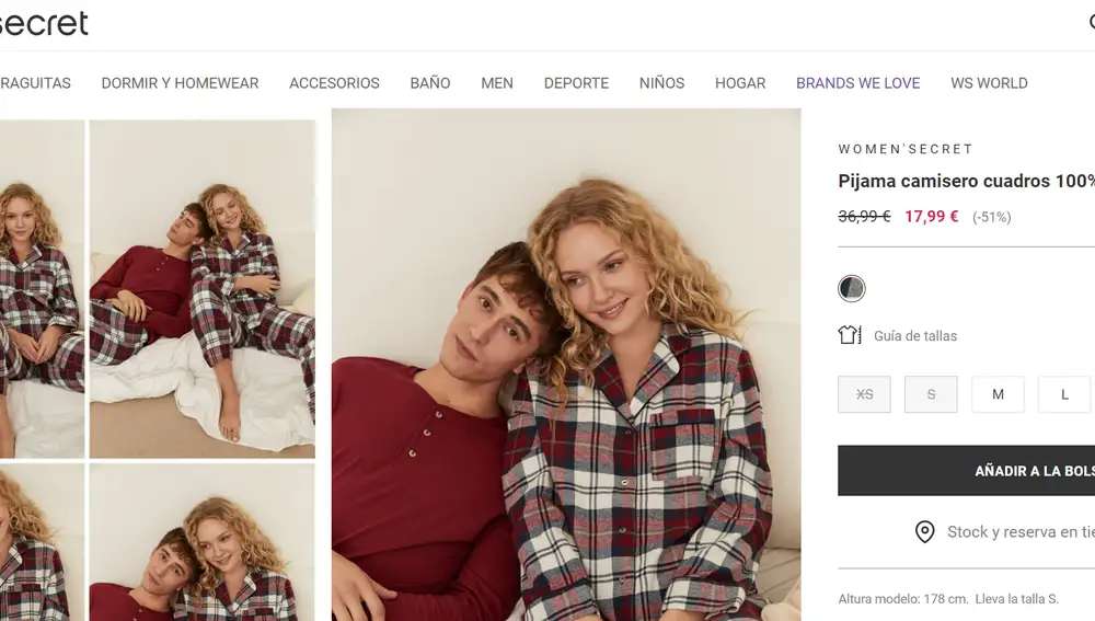 Pijamas pareja