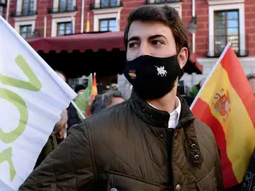 Juan García Gallardo, candidato de Vox a la presidencia de Castilla y León Juan García Gallardo, candidato de Vox a la presidencia de Castilla y León