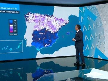 El anticicl&oacute;n mantiene las temperaturas g&eacute;lidas y ausencia de lluvias excepto en Canarias donde una borrasca dejar&aacute; precipitaciones