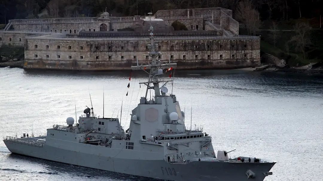 La fragata Blas de Lezo zarpa del Arsenal Militar de Ferrol para dirigirse al mar Negro ante la escalada de tensión entre Rusia y Ucrania La fragata Blas de Lezo zarpa del Arsenal Militar de Ferrol para dirigirse al mar Negro ante la escalada de tensión entre Rusia y Ucrania