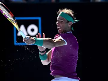 Rafa Nadal, en el Open de Australia Rafa Nadal, en el Open de Australia