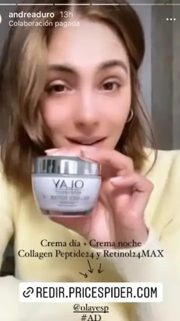 La crema de Andrea Duro La crema de Andrea Duro