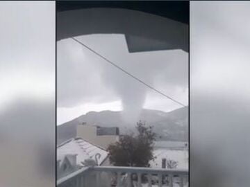 Fuerte temporal de nieve en Grecia y Turquía.