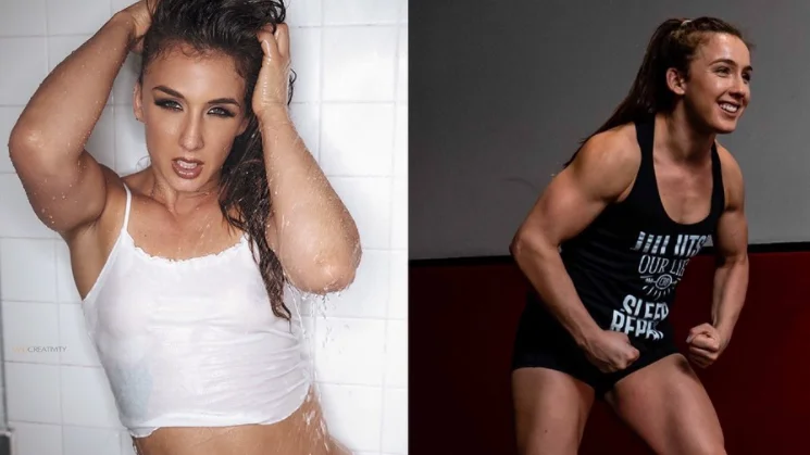 Vanessa Demopoulos, de estríper a estrella de la UFC Vanessa Demopoulos, de estríper a estrella de la UFC