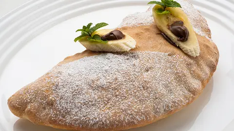Arguiñano: receta de calzone dulce de crema de chocolate y plátano Arguiñano: receta de calzone dulce de crema de chocolate y plátano