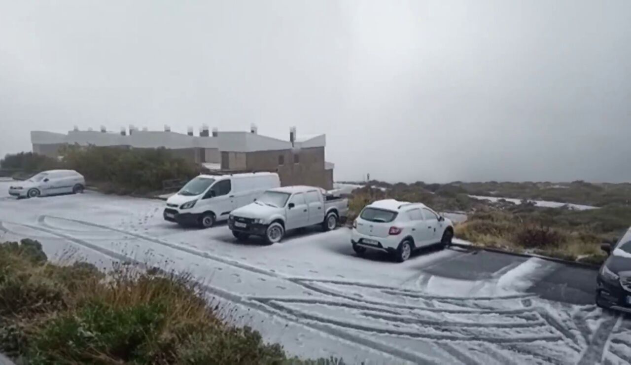 Nieve en Canarias