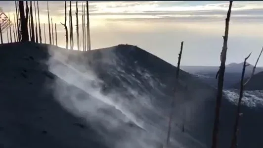 Se cumple un mes del final de la erupción del volcán de La Palma. Se cumple un mes del final de la erupción del volcán de La Palma.