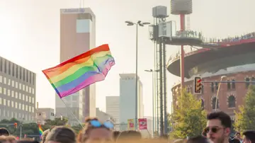 Bandera LGBT. Bandera LGBT.