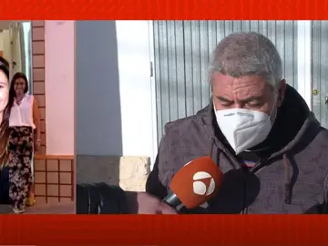 El padre de Esther López. El padre de Esther López.