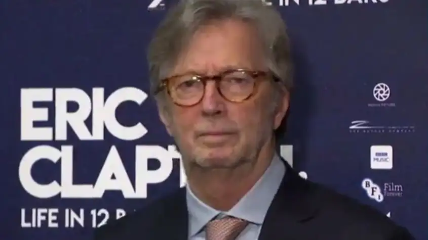El guitarrista Eric Clapton. El guitarrista Eric Clapton.