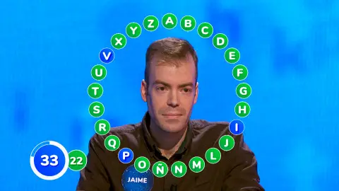 Jaime sobresale en ‘El Rosco’: ¡A tres de 574.000 euros en solo una vuelta! Jaime sobresale en ‘El Rosco’: ¡A tres de 574.000 euros en solo una vuelta!