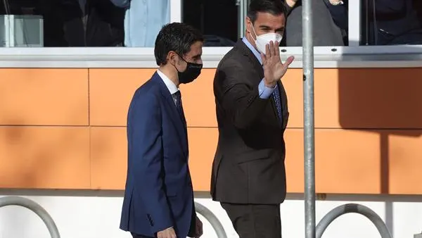 Pedro Sánchez y el alcalde de Alcalá de Henares, Javier Rodríguez Palacios Pedro Sánchez y el alcalde de Alcalá de Henares, Javier Rodríguez Palacios