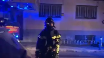 Los Bomberos han acudido al lugar del incendio.