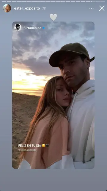 Nicolás Furtado felicita a Ester Expósito por su cumpleaños Nicolás Furtado felicita a Ester Expósito por su cumpleaños