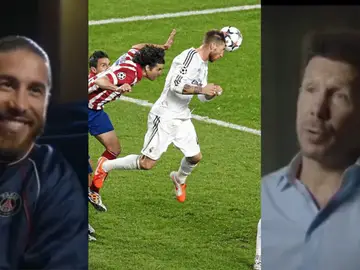 Ramos y Simeone, en el documental del Cholo Ramos y Simeone, en el documental del Cholo