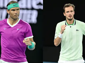Rafa Nadal - Daniil Medvedev horario de la final del Open de Australia Rafa Nadal - Daniil Medvedev horario de la final del Open de Australia