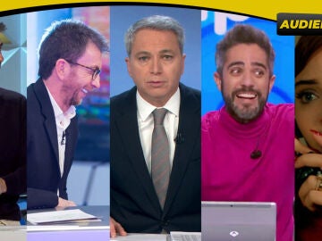 Antena 3 arrasa el jueves, domina la mayoría de franjas y logra lo más visto de la TV