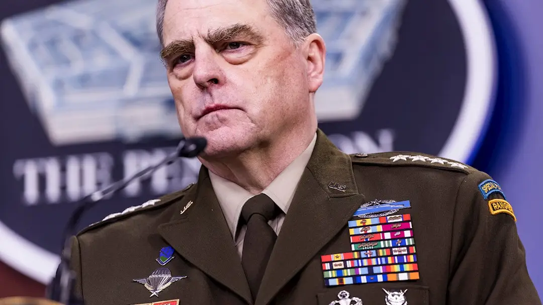 El jefe del Estado Mayor Conjunto de EE.UU., general Mark Milley