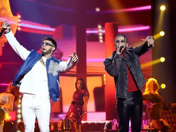 Rasel, como Anuel AA, imparte la ‘Ley seca’ junto a Jhay Cortez Rasel, como Anuel AA, imparte la ‘Ley seca’ junto a Jhay Cortez