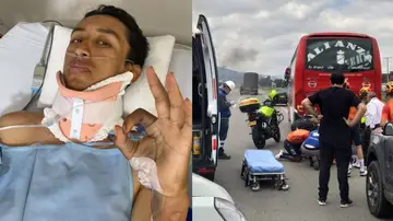 Egan Bernal reconoce que estuvo cerca de quedar parapléjico o morir