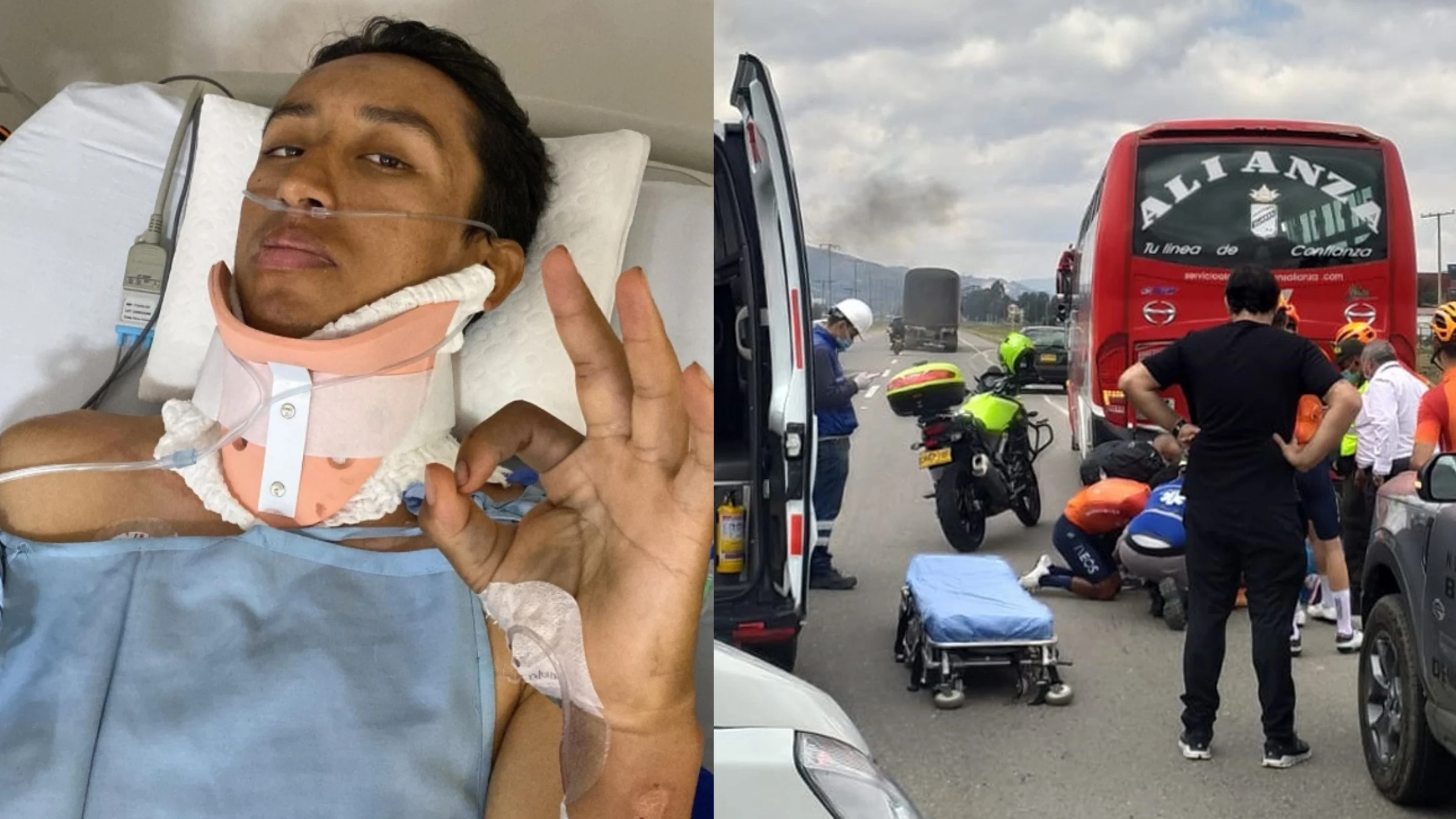 Egan Bernal reconoce que estuvo cerca de quedar parapl&eacute;jico o morir