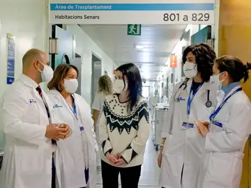 Mireia Sitjà se recupera tras someterse a tres trasplantes de pulmón Mireia Sitjà se recupera tras someterse a tres trasplantes de pulmón
