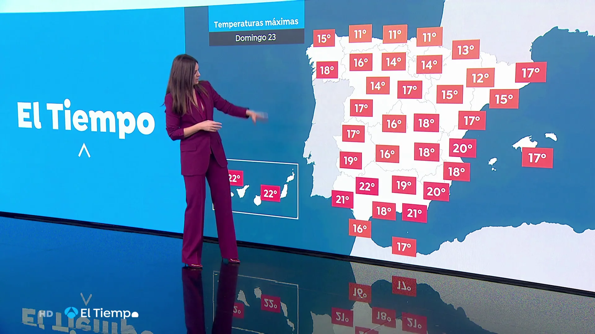 Este s&aacute;bado aumentan las temperaturas m&aacute;ximas y heladas en el interior