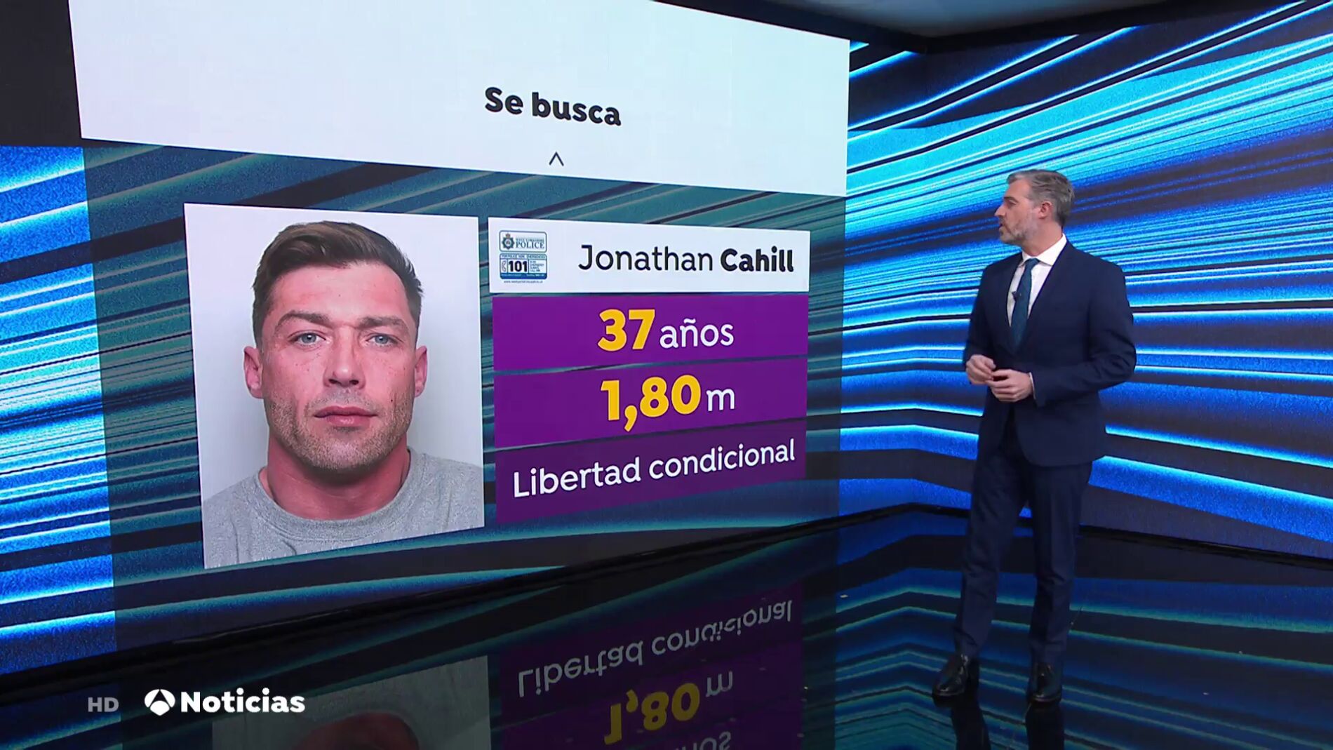 Jonathan Cahill, el ladrón que busca la Policía y que ha conquistado la red