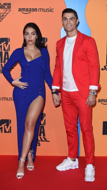 Georgina Rodríguez y Cristiano Ronaldo