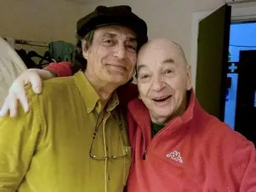 Fernando Castillo, a la izquierda, con el coreógrafo Lindsay Kemp Fernando Castillo, a la izquierda, con el coreógrafo Lindsay Kemp