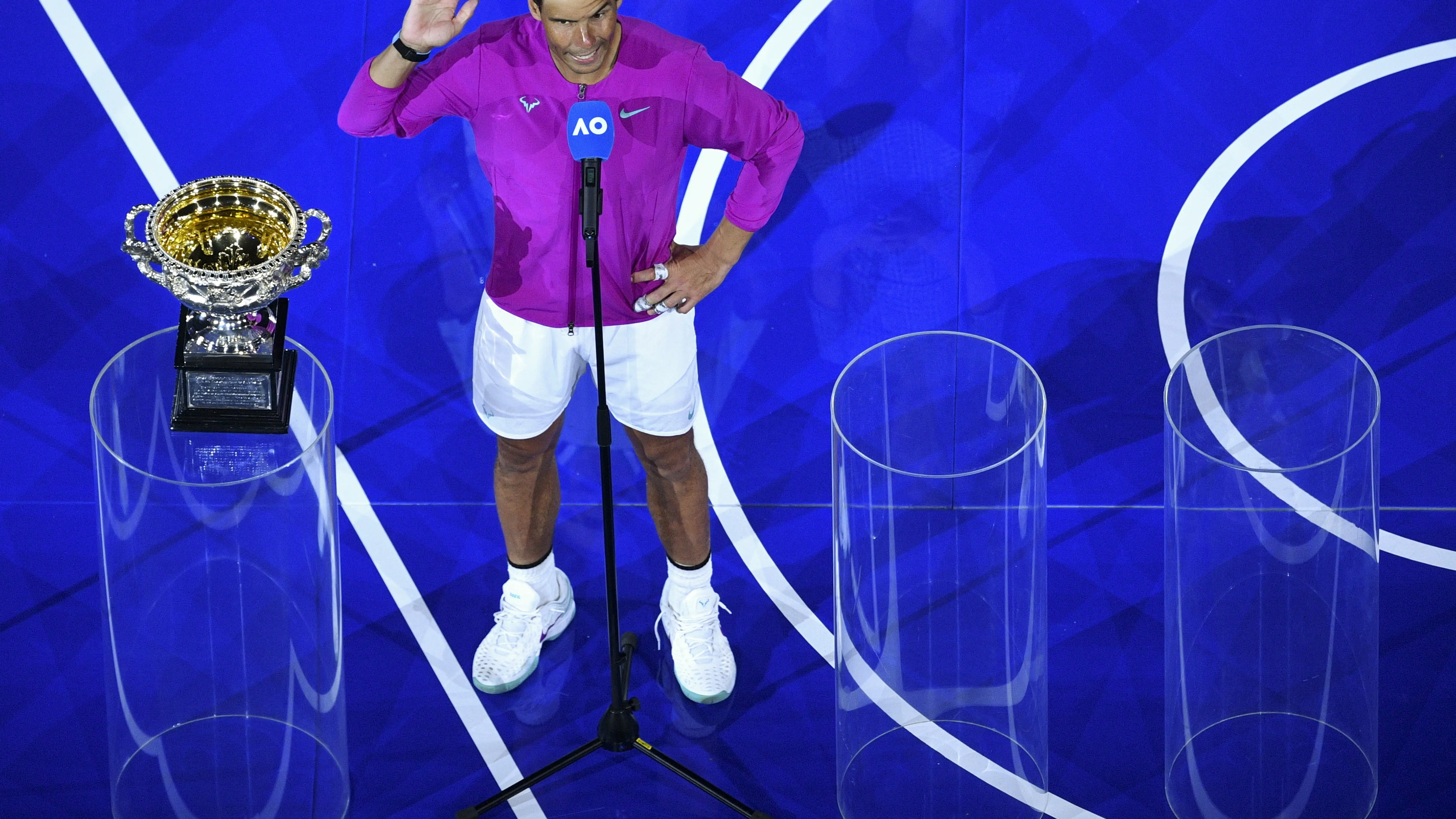 Rafa Nadal: "Es uno de los momentos más emocionantes de mi carrera" Rafa Nadal: "Es uno de los momentos más emocionantes de mi carrera"