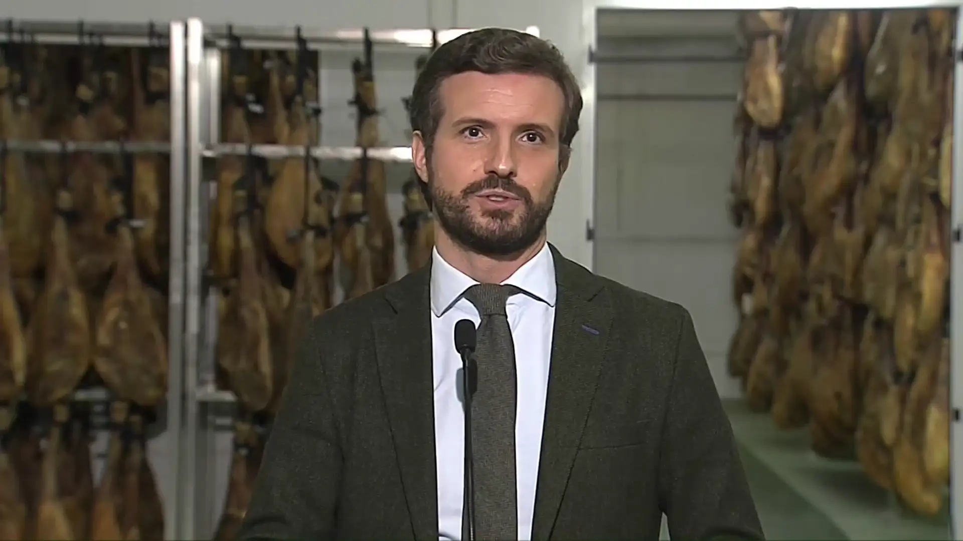 Pablo Casado en Salamanca en la campaña del PP para las elecciones en Castilla y León Pablo Casado en Salamanca en la campaña del PP para las elecciones en Castilla y León