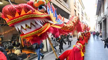 Madrid celebra en sus calles el Año Nuevo Chino