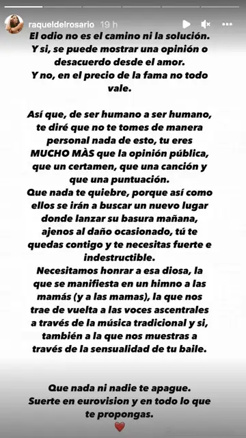 Texto de Raquel de Rosario Raquel de Rosario