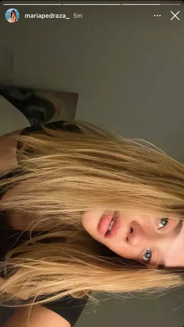 María Pedraza se somete a un nuevo cambio de look María Pedraza se somete a un nuevo cambio de look