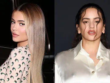Kylie Jenner y Rosalía Kylie Jenner y Rosalía
