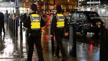 Agentes de la Policía Metropolitana de Londres