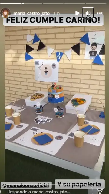 La decoración de cumpleaños de María Castro La decoración de cumpleaños de María Castro