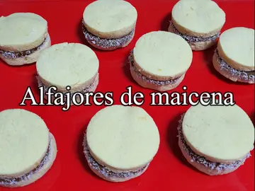 Alfajores de maicena Alfajores de maicena