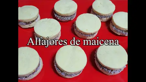 Alfajores de maicena