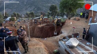 Rescate de Rayan, el niño marroquí que cayó a un pozo de 32 metros, streaming en directo