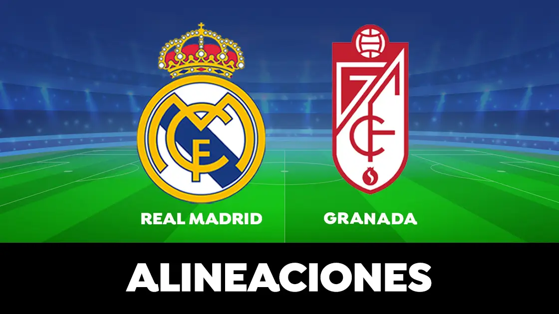Alineación del Real Madrid hoy en el partido ante el Granada de la Liga Santander Alineación del Real Madrid hoy en el partido ante el Granada de la Liga Santander