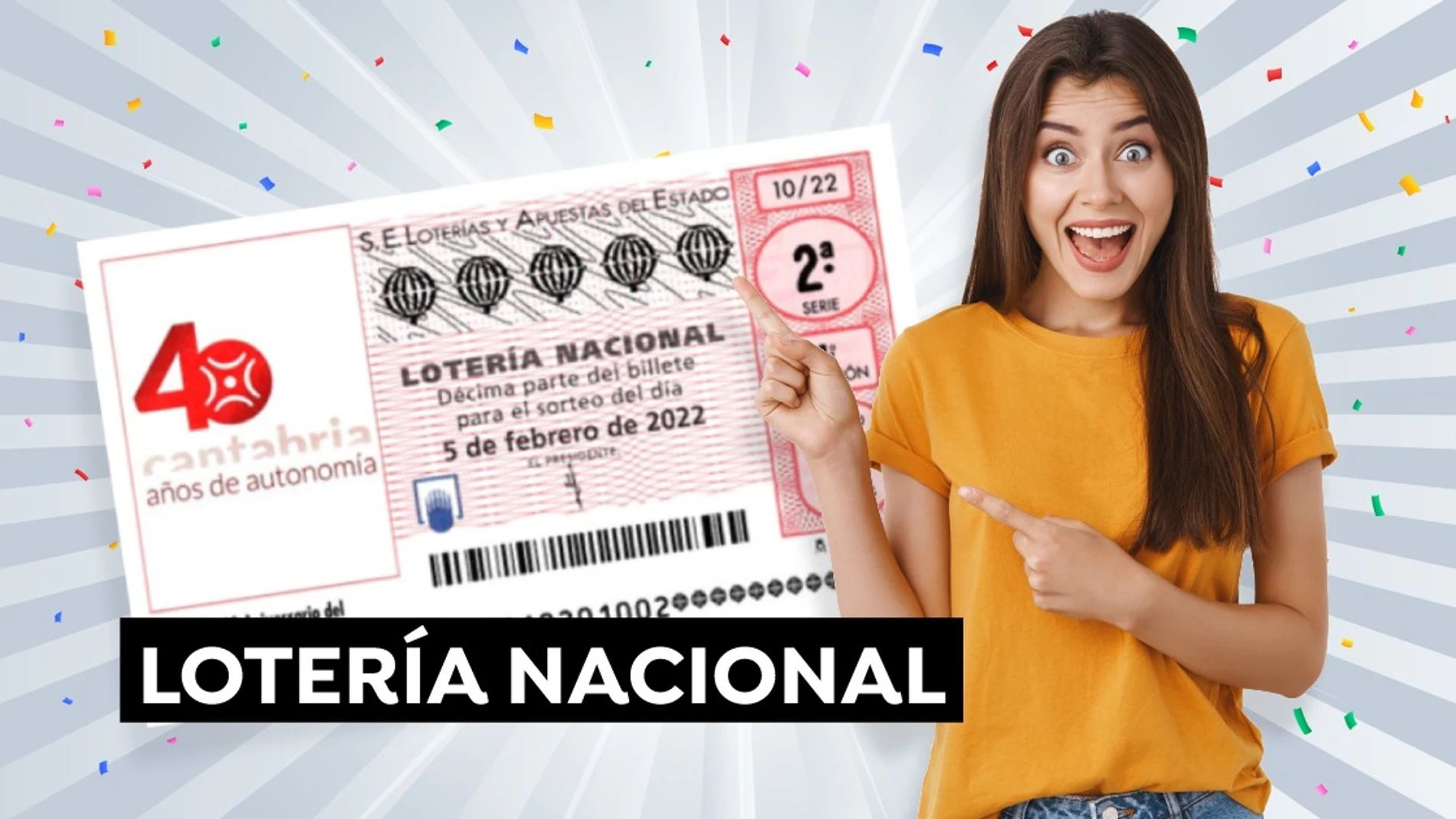 Sorteo Lotería Nacional, en directo: Comprobar décimo de hoy sábado 5 de febrero