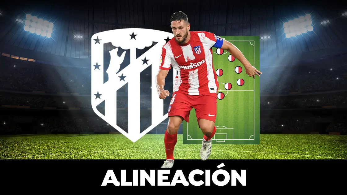 Alineación del Atlético de Madrid hoy en el partido ante el Barcelona de la Liga Santander Alineación del Atlético de Madrid hoy en el partido ante el Barcelona de la Liga Santander