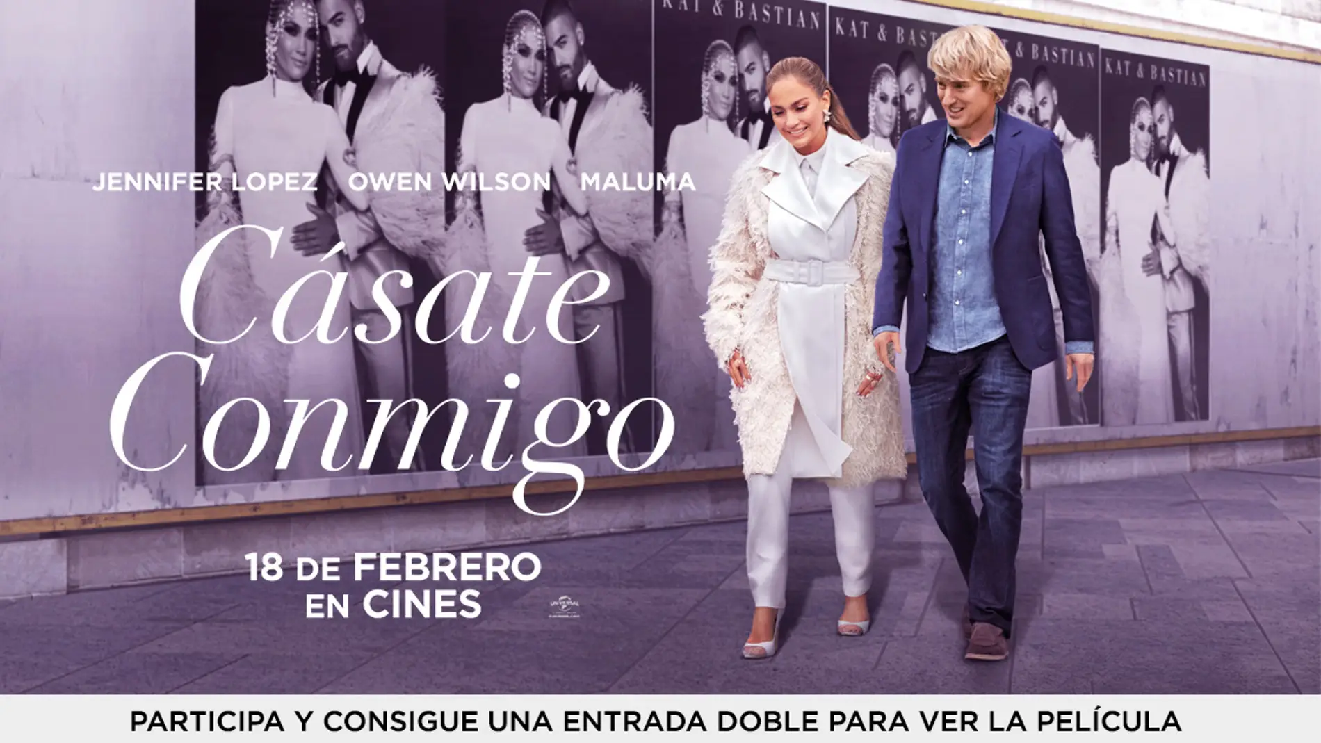 CONCURSO: Consigue una entrada doble para ver en cines &#39;Cásate Conmigo&#39;, con Jennifer Lopez y Maluma